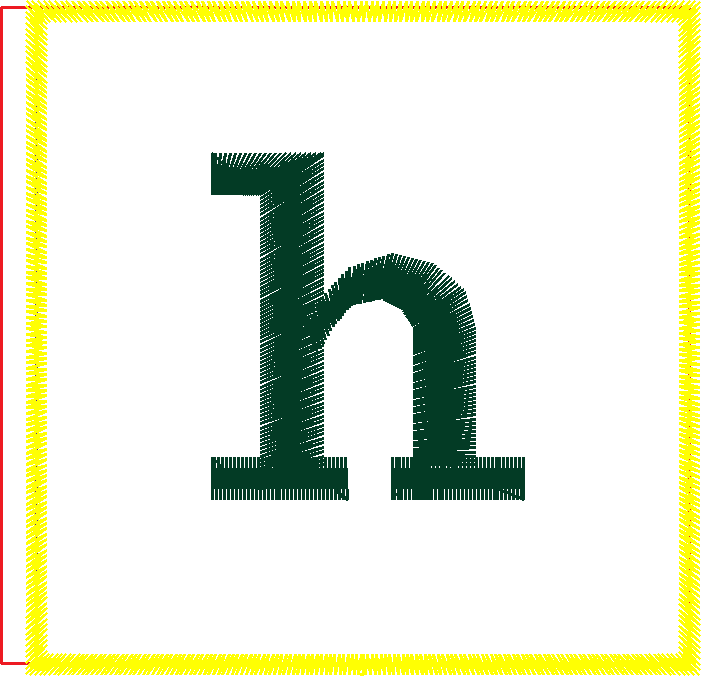 Block H   Top Flap
