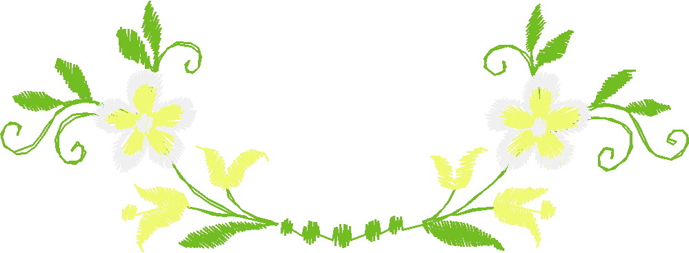 Monogram Flowers