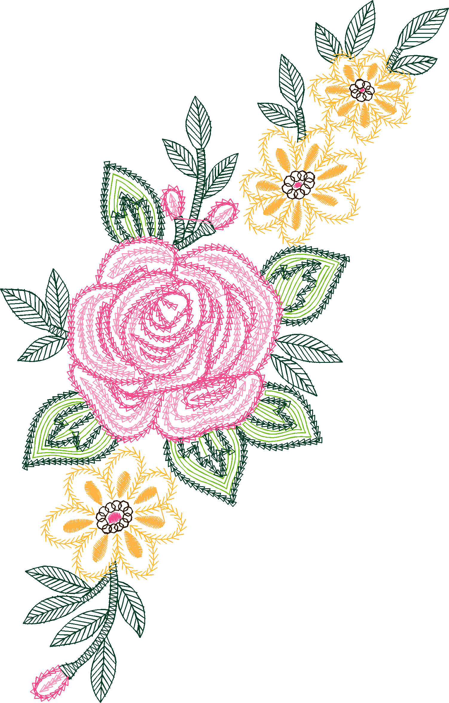 Floral 208  (97)#