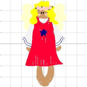 patriotic angel