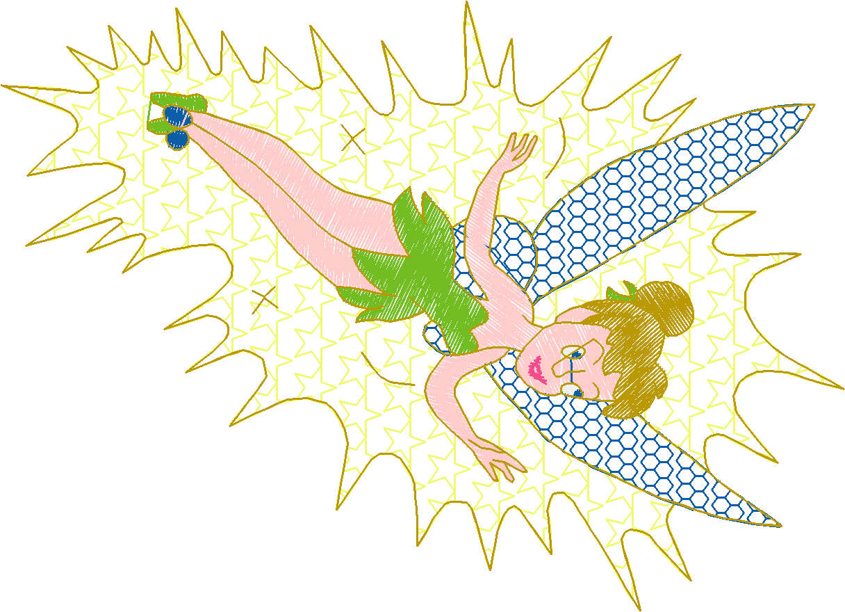 Peter Pan and Tinkerbell